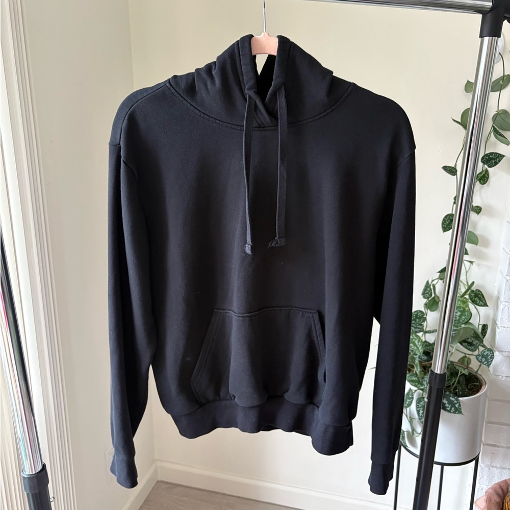 Perfect Boxy Black Hoodie - H&M Divided Womens Size M